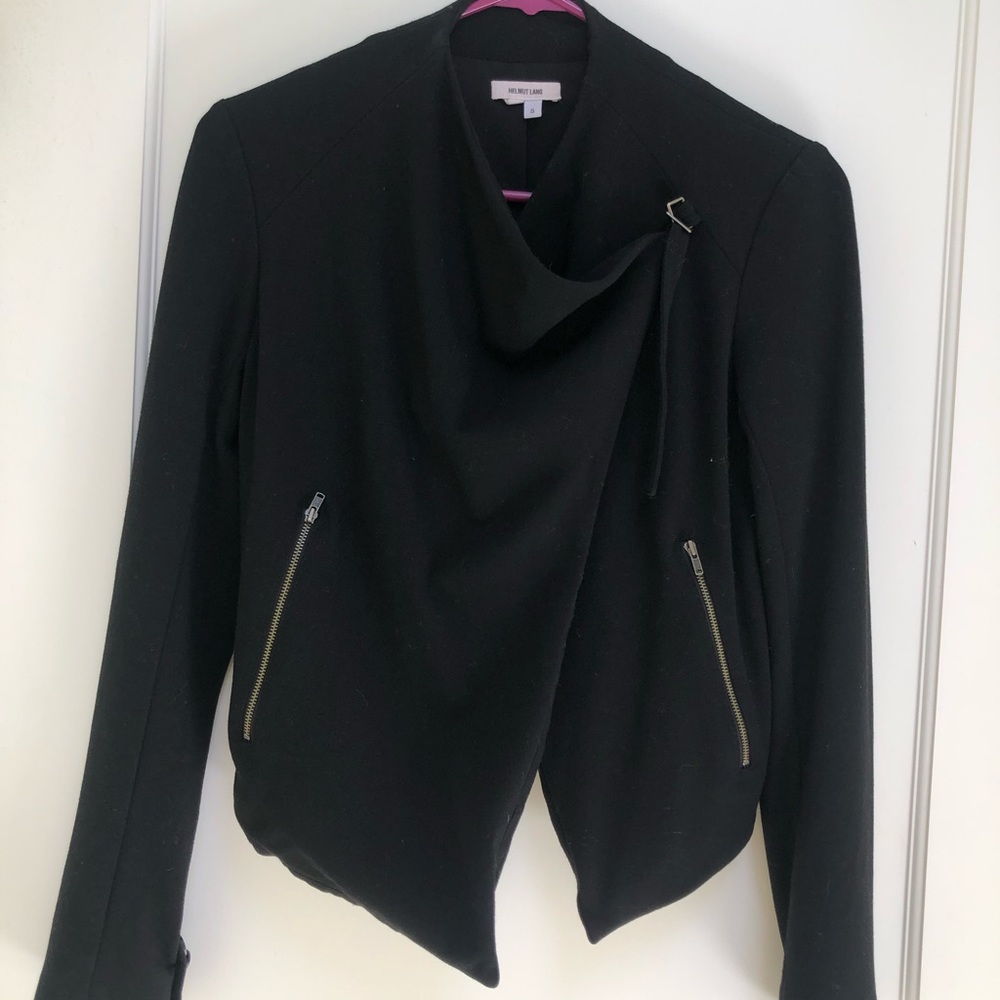 Helmet Lang Asymmetrical Jacket
